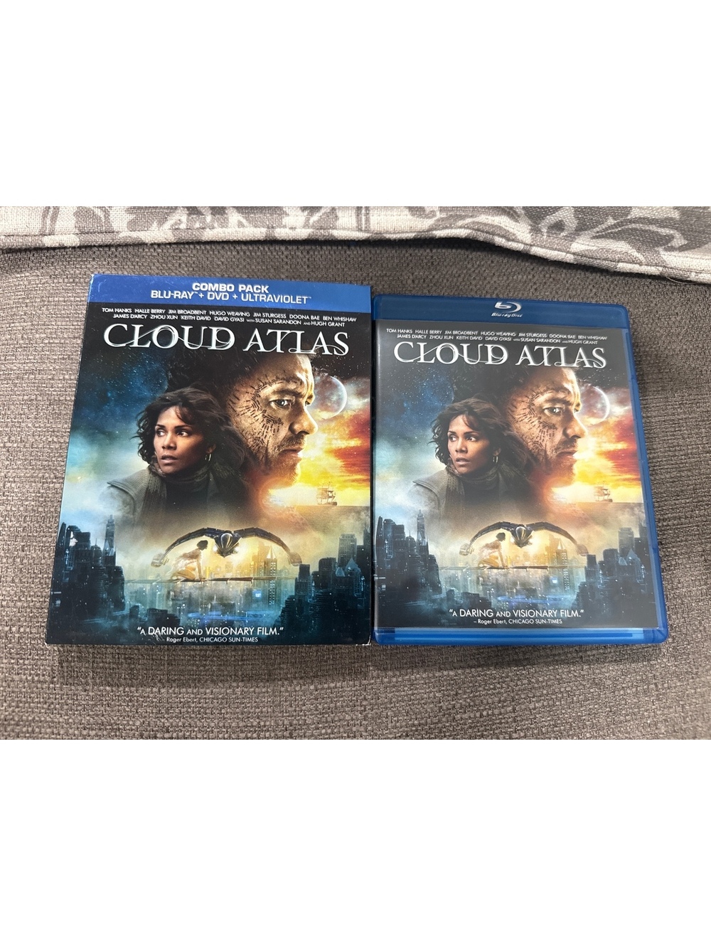 Cloud Atlas (Blu-ray, 2013, Widescreen) Tom Hanks Halle Berry Keith David